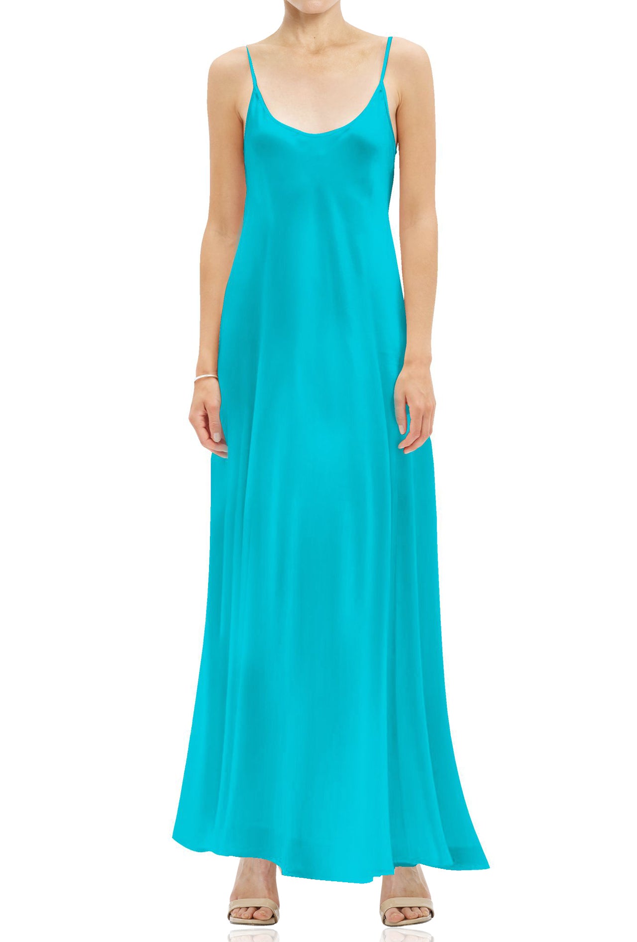 Designer Long Camisole Dress | Long Cami Slip Dress | Kyle X Shahida Custom Designer Long Camisole Dress | Long Cami Slip Dress | Kyle X Shahida Custom