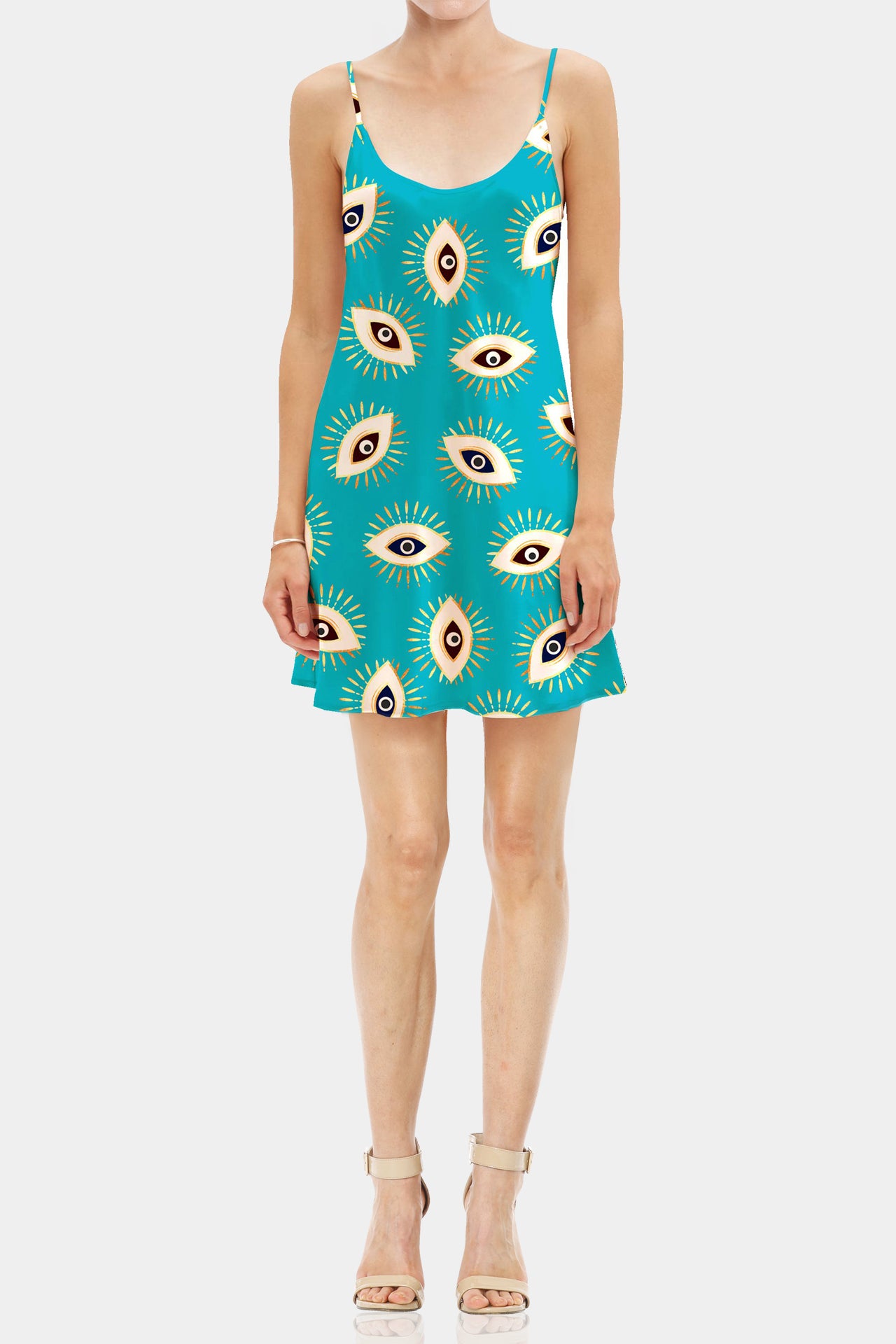 cammie mini dress Satin Cami Mini Dress