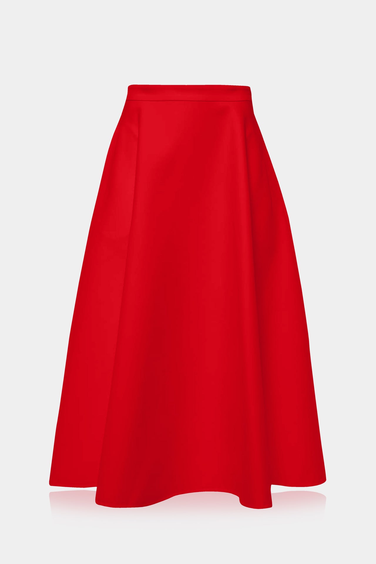 Red Skirt | Mid Length Skirts for Women | Kyle x Shahida Large Red Skirt | Mid Length Skirts for Women | Kyle x Shahida Large