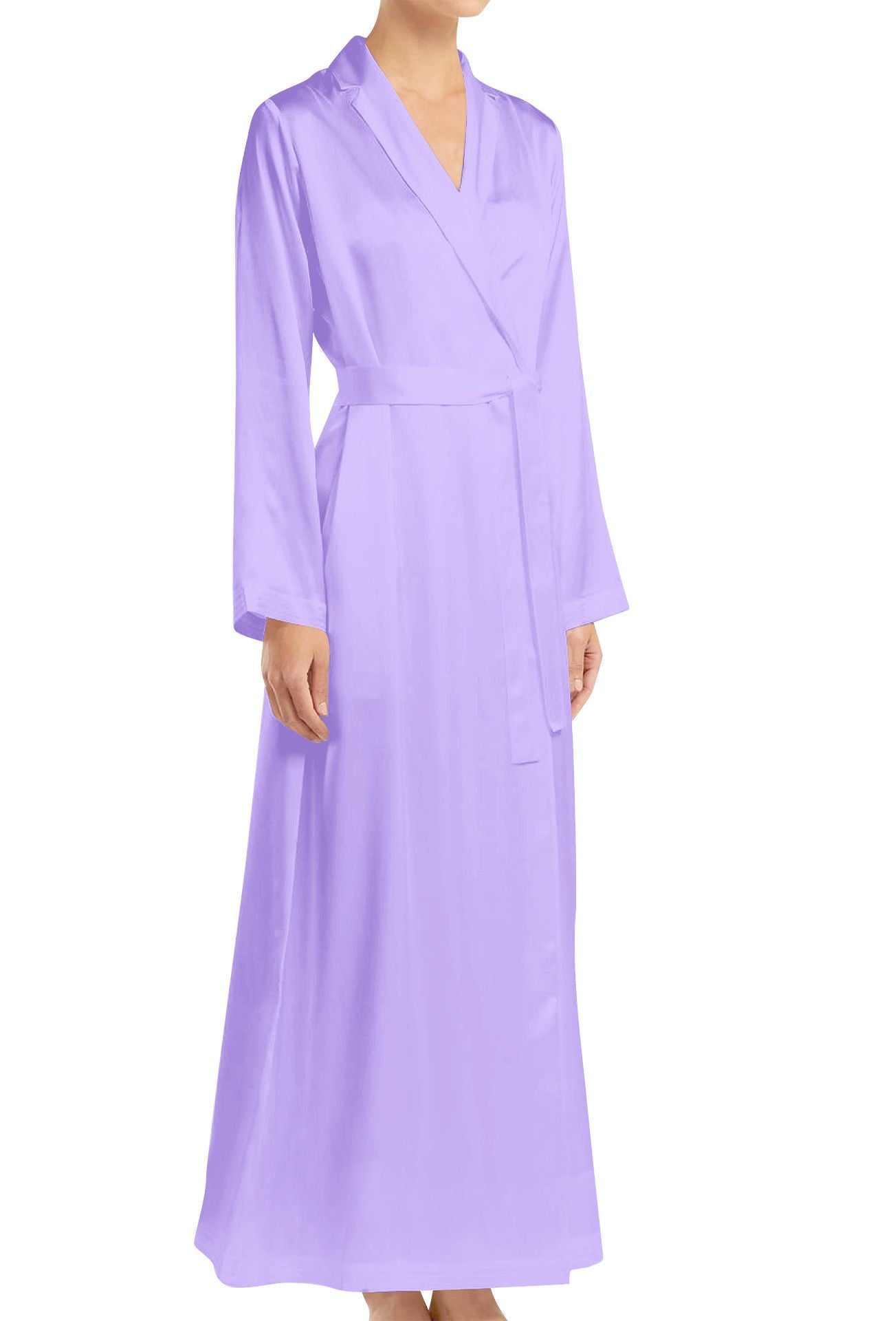 light purple wrap dress Wrap Light Lavender Cocktail Dress by concept A trois