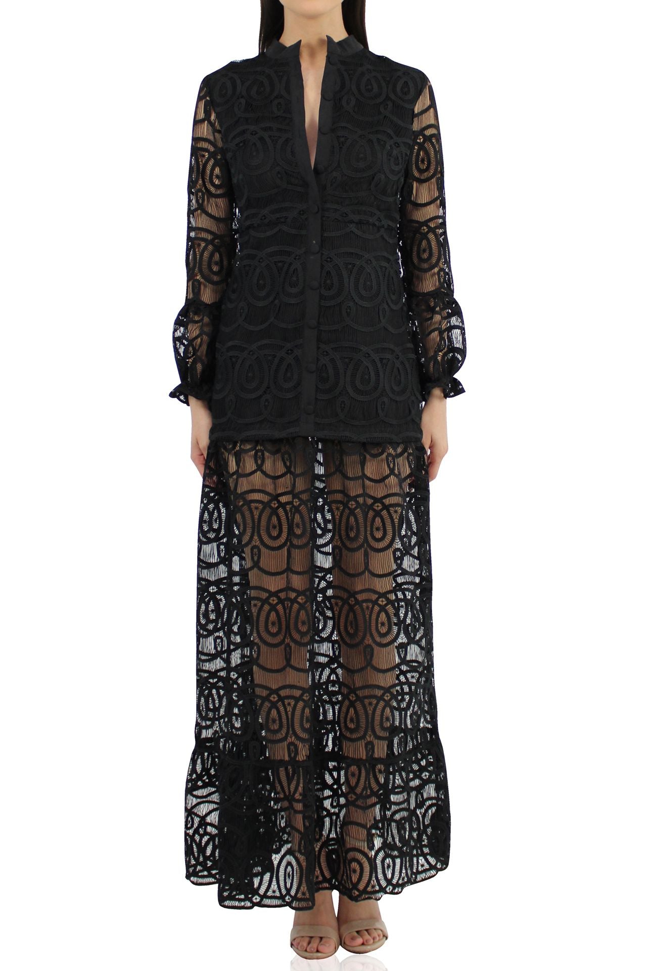 Designer Sheer Dresses : Luxury Fishnet Dresses & Women's Long Dresses