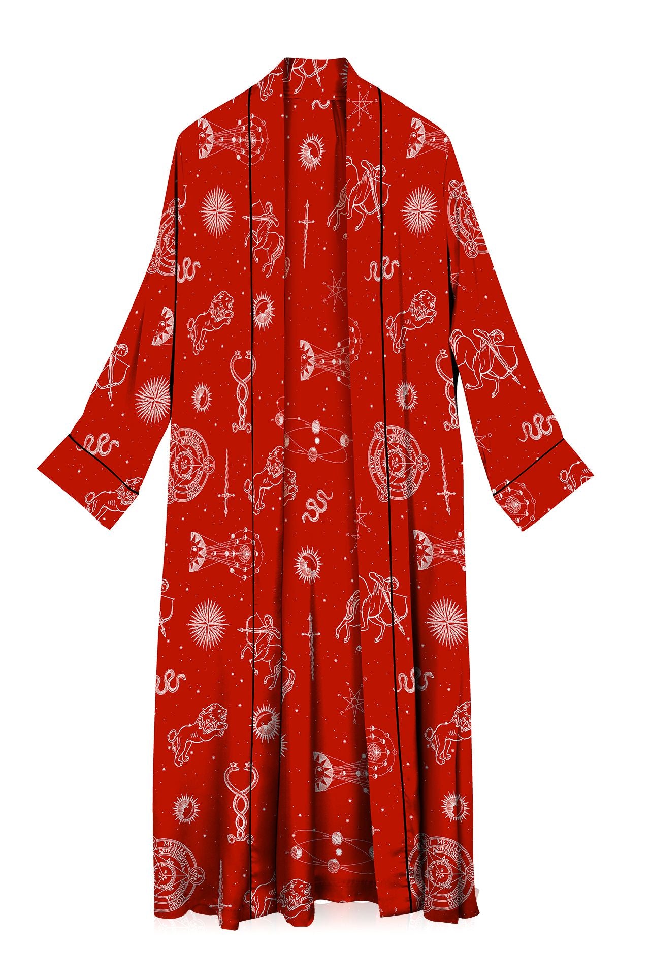 open lace back dress Women Dressing Gown - Luxury Robe Dress