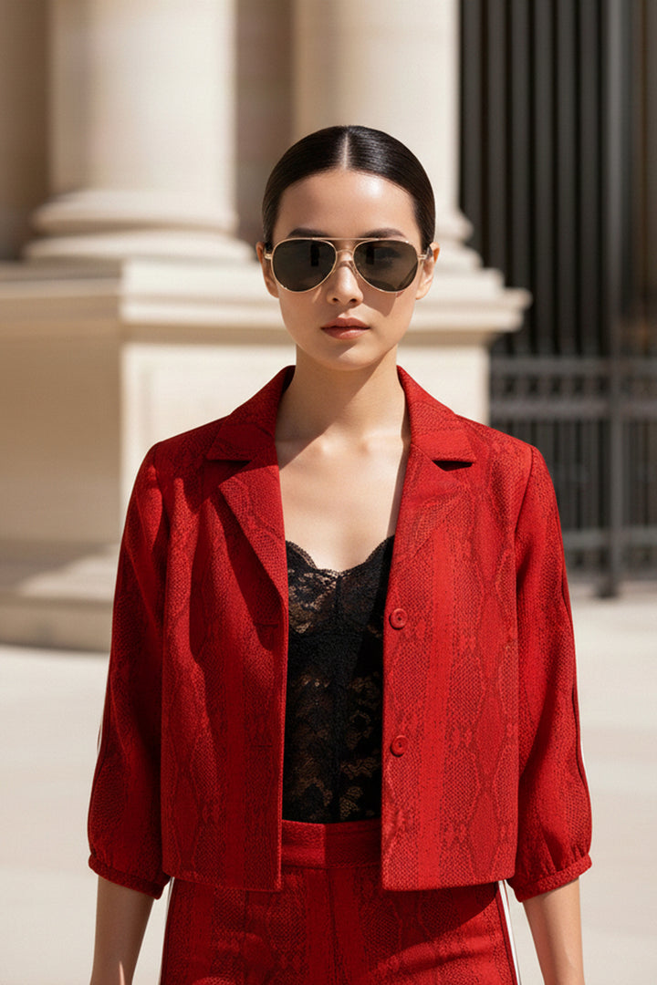 blood stone, Kyle Richard, silk tracksuit, womens tracksuit, designer, cupro, vegan silk, luxury, stylish, solid, eco friendly, fashion, comfortable, outfit, womens fashion