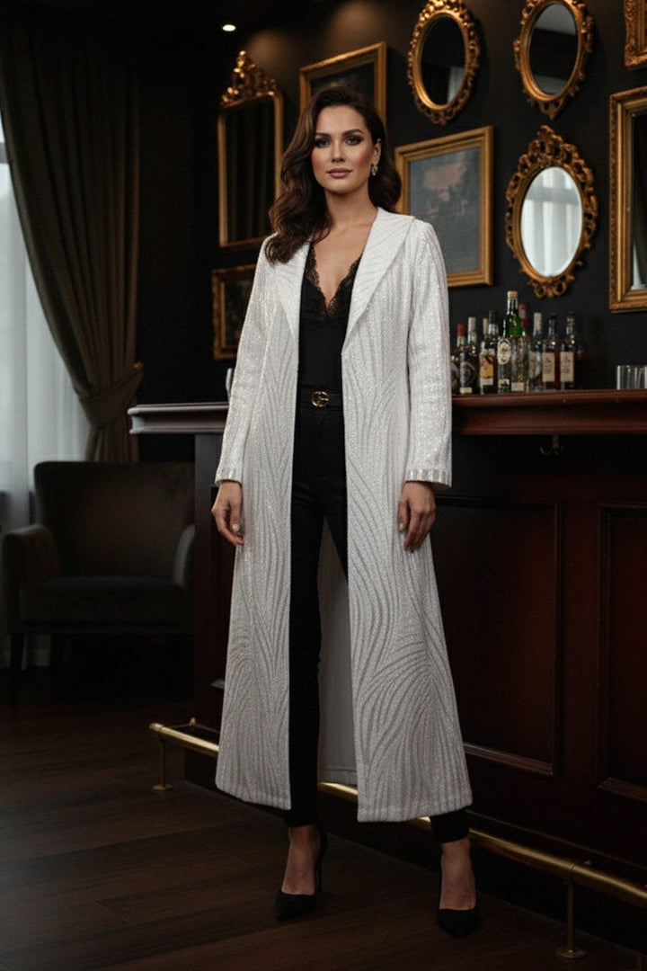 Couture Coats, Kyle X Shahida,
Sequin coat for women,
Luxury sequin coat,