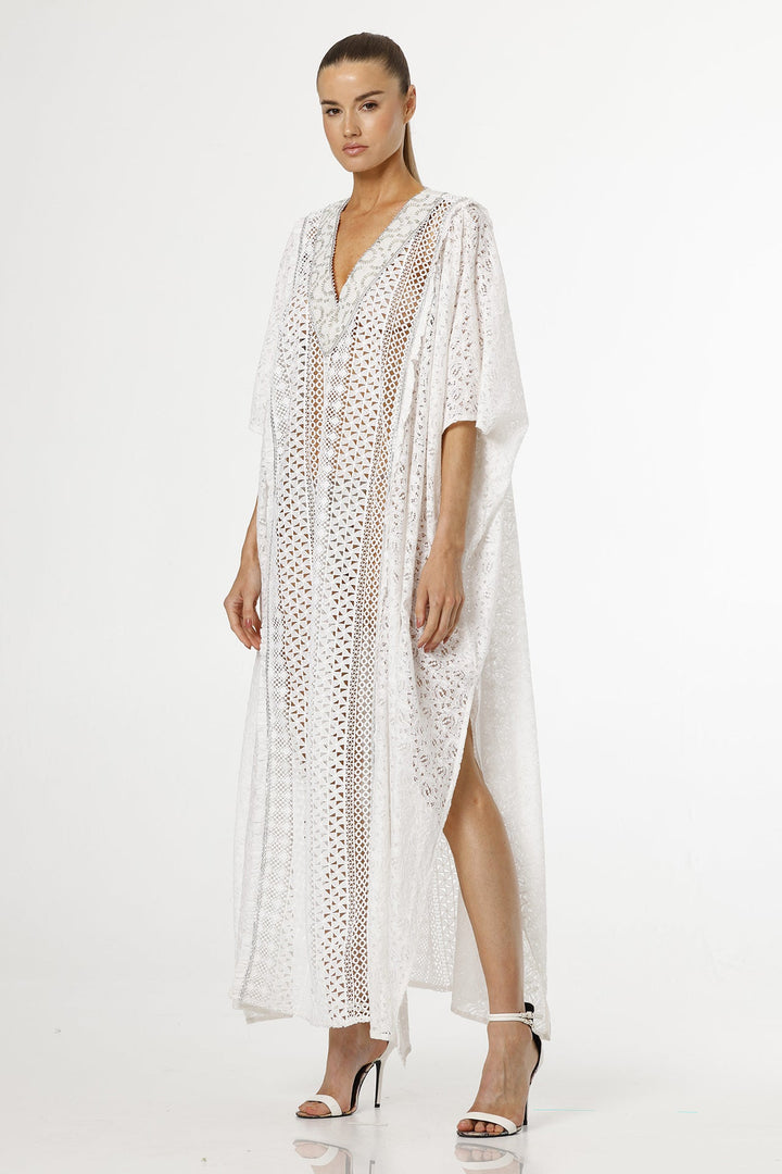 Designer Cotton Kaftan Dress