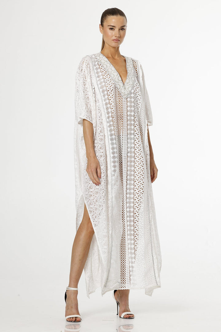 Designer Cotton Kaftan Dress