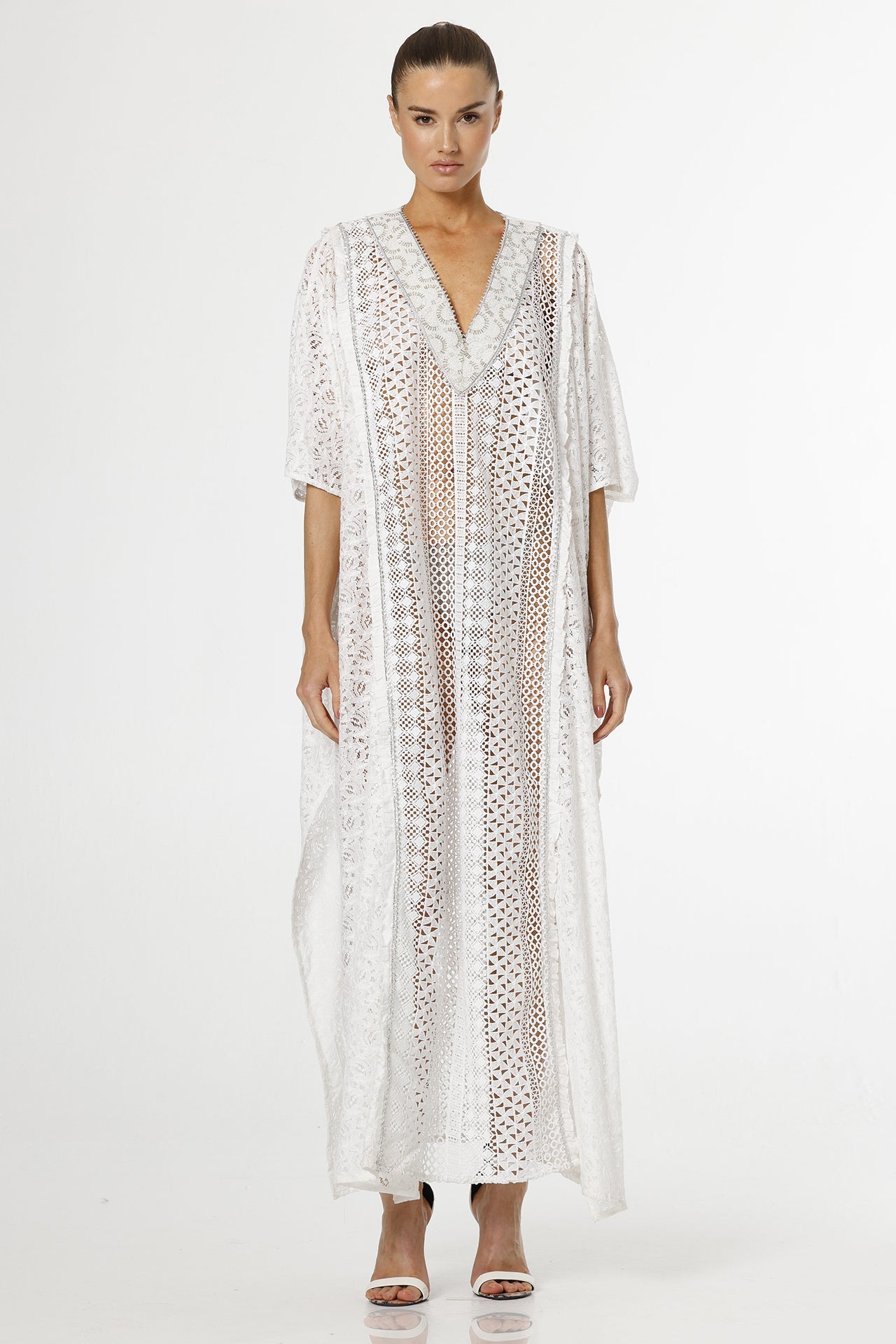 cotton caftan dress Designer Cotton Kaftan Dress