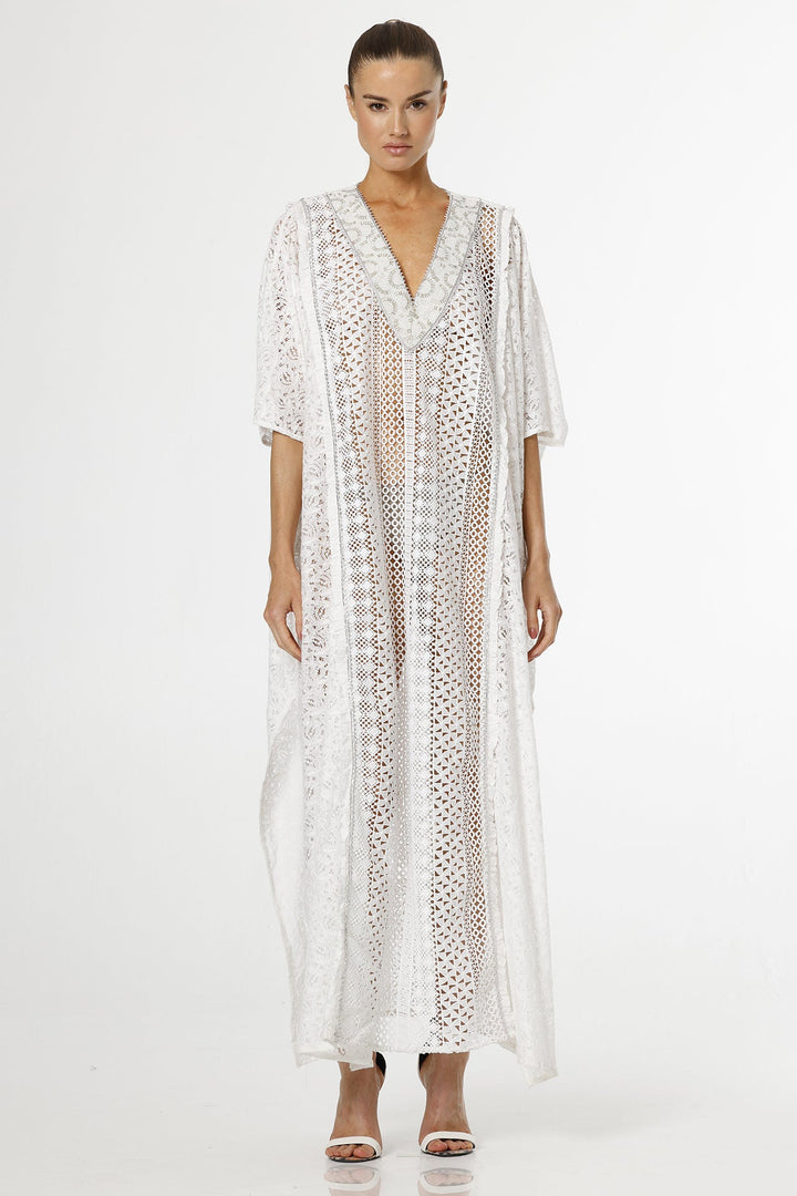 Designer Cotton Kaftan Dress Designer Cotton Kaftan Dress