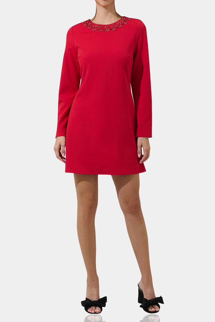 Red Cocktail Dress | Holiday Dresses For Women | Kyle X Shahida Kyle x Shahida Red Cocktail Dress | Holiday Dresses For Women | Kyle X Shahida Kyle x Shahida