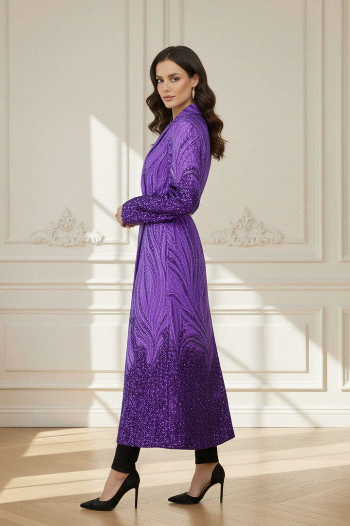Kyle X Shahida, Elegant occasion coat,  Women’s party coat,