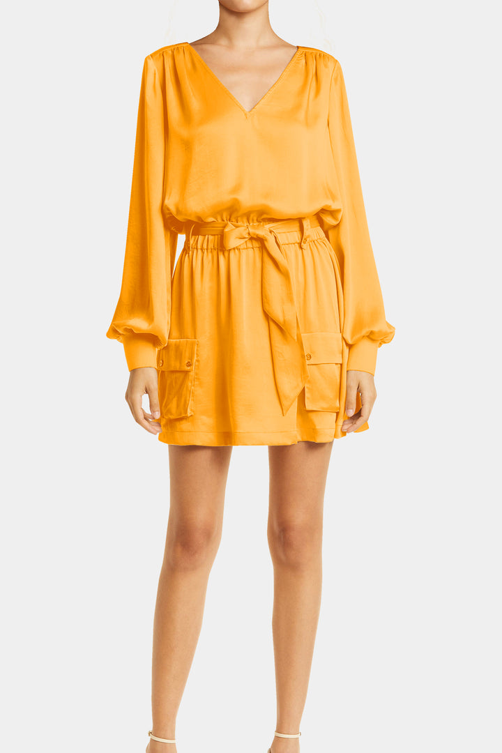 Designer Orange Mini Dress | Sexy Short Dresses | Kyle x Shahida Medium Designer Orange Mini Dress | Sexy Short Dresses | Kyle x Shahida Medium