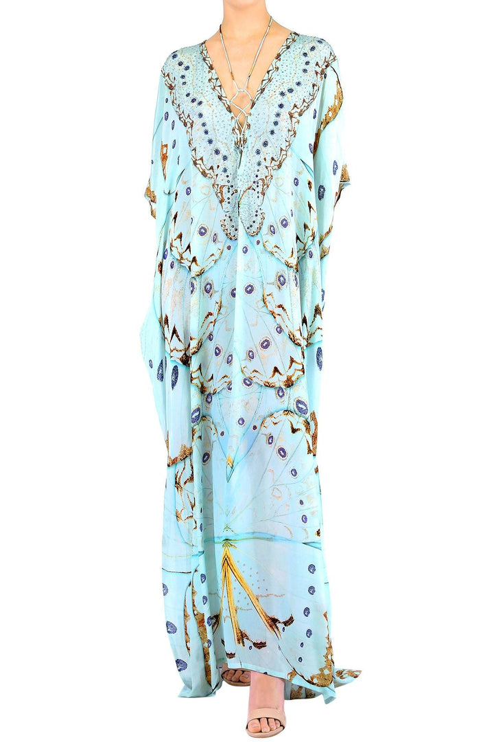  clothes for beach vacation, Shahida Parides, dresses to wear on vacation, designer kaftan,