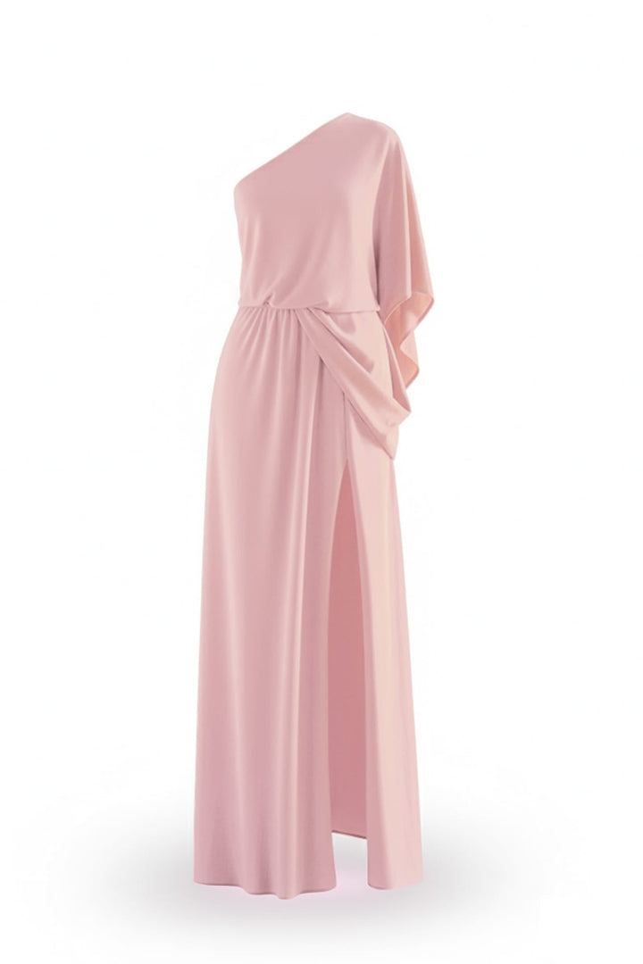 N ea Pari,
Stylish One Shoulder Dress,
Evening Maxi Dress,
Timeless One Sleeve Maxi Dress,