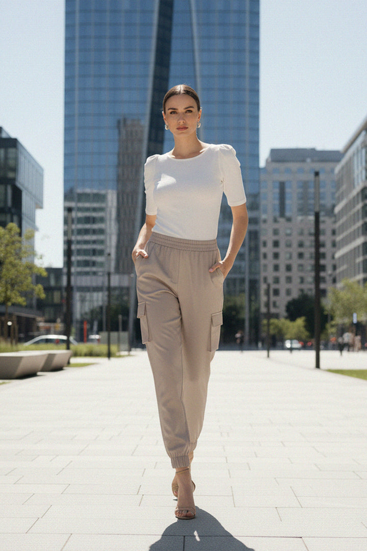 Kyle X Shahida,
best joggers,
cargo joggers women,
girls joggers,