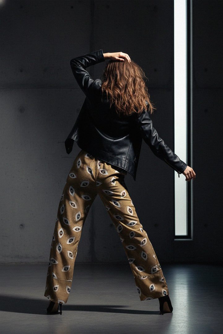 Kyle X Shahida, 
womens straight leg dress pants,
womens plazzo pants,
straight pants for women,