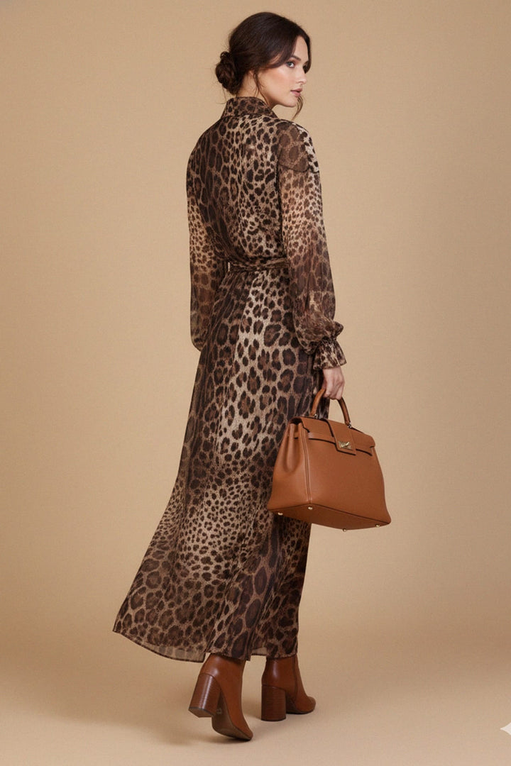 luxurious leopard print double-breasted trench, shahida-kyle-richards,