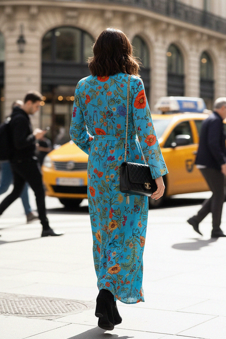 statement print, urban look, feminine vibe, curated style, modern wearer, shahida-kyle-richards