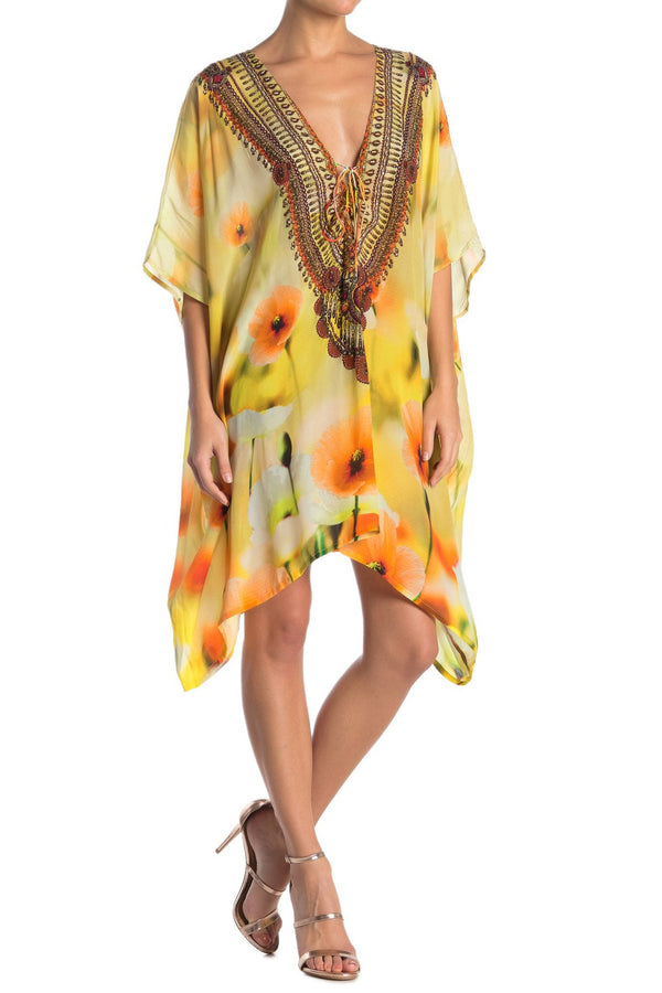  kaftan ladies dress, short kaftan dress, Shahida Parides, luxury caftan,