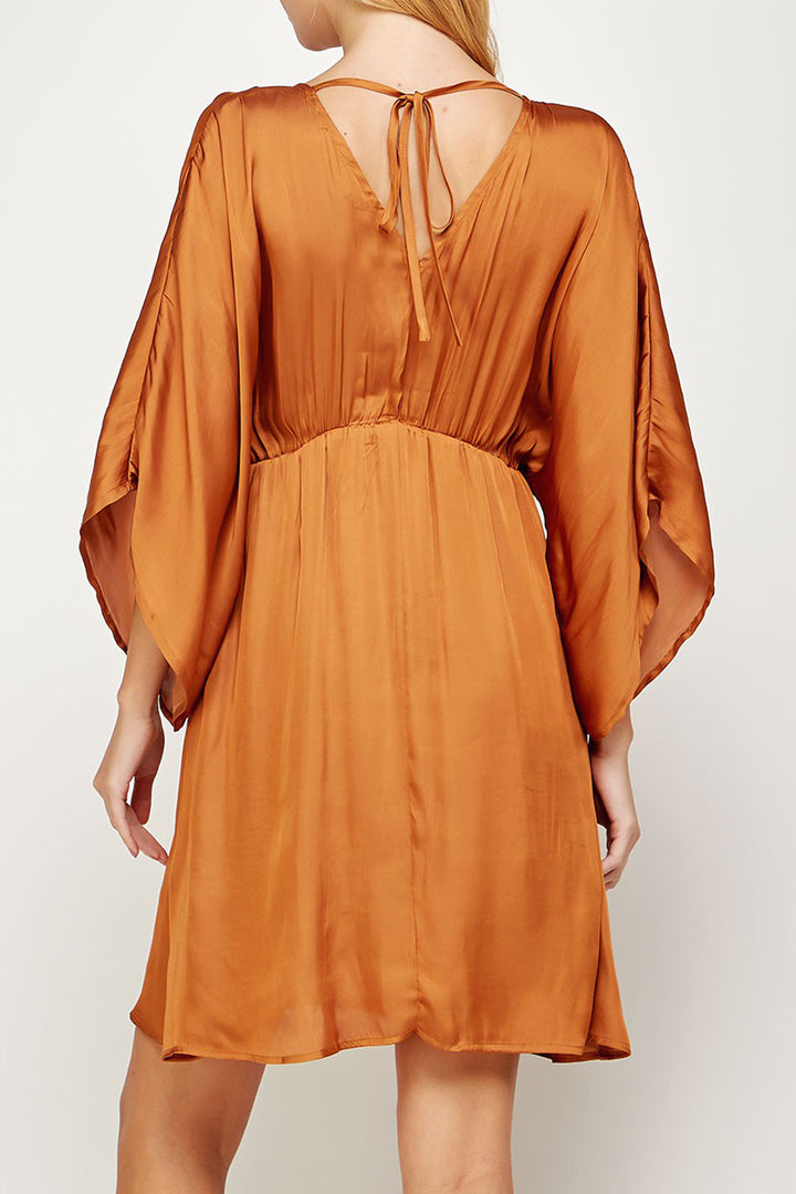 Designer Mini Dress | Pleated Dress