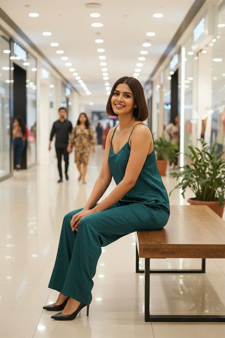 sleeveless cami top,
simple chic camisole,
minimalistic fashion tops,
N ea Pari,