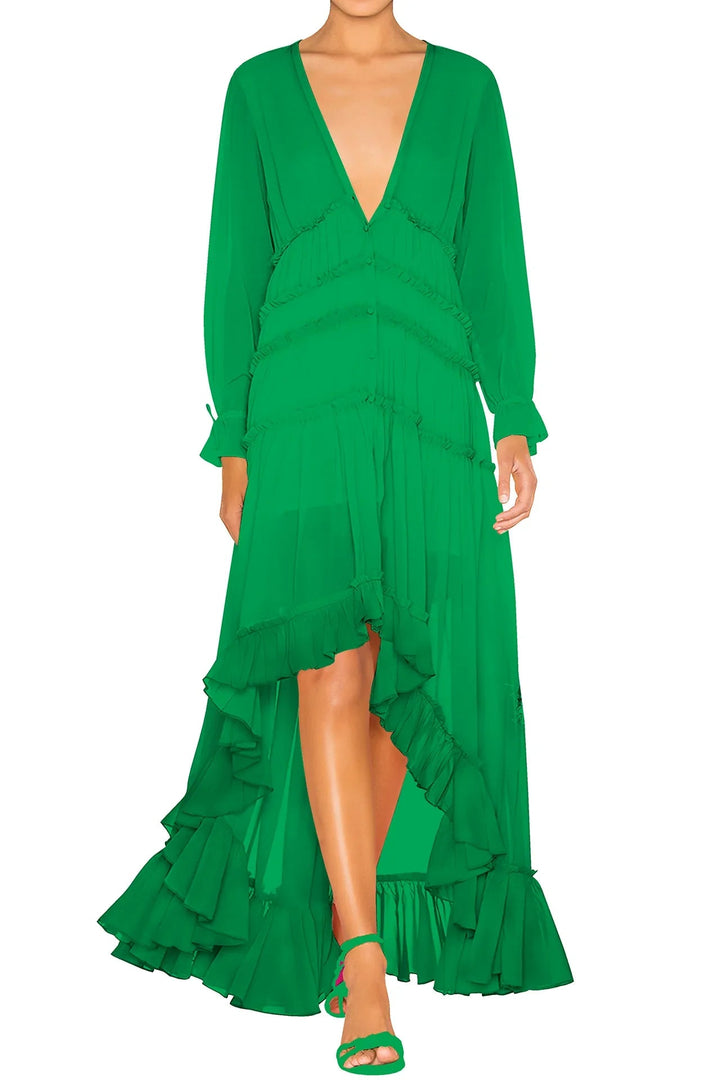 sage green multiway dress Wrap Tie Satin Bridesmaid Dress