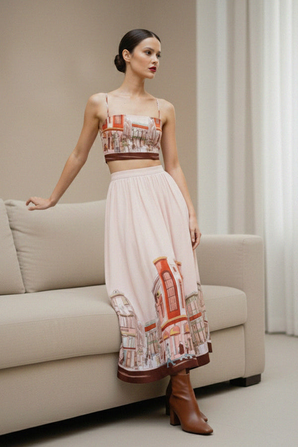 unique co-ord look, modern chic dress, feminine outfit, classy co-ord fashion, shahida-kyle-richards