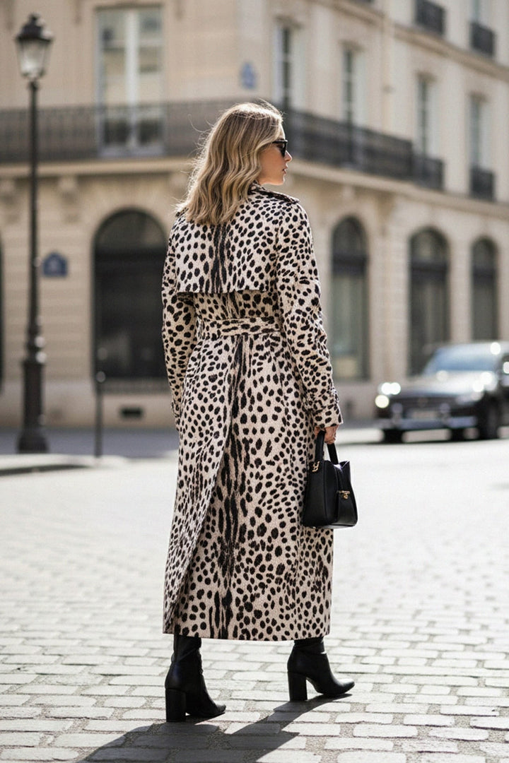 Shahida Parides,
elegant trench coat,
tailored maxi coat,
ankle-length coat,