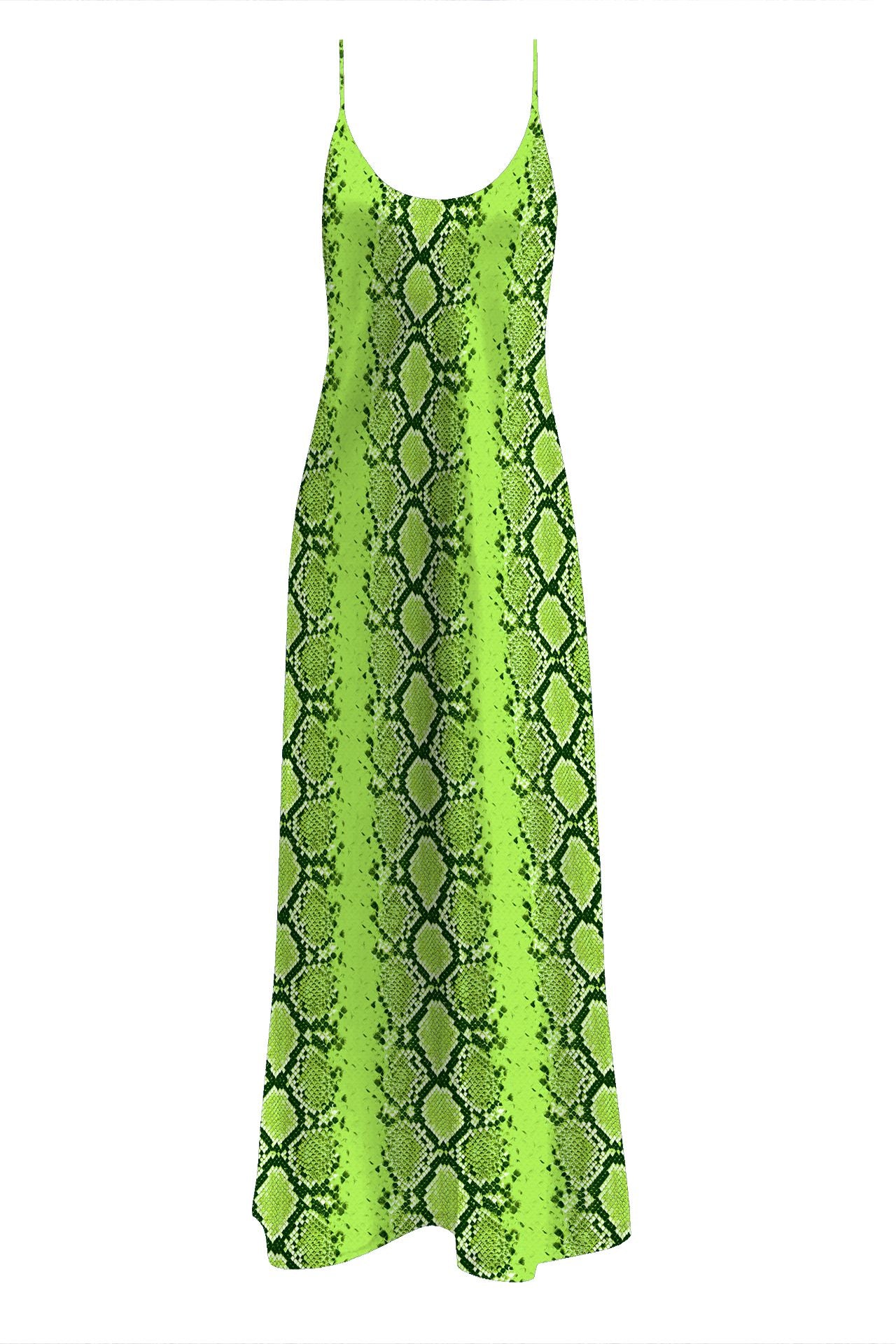  "Kyle X Shahida" "floor length slip dress" "green silk cami dress" "long slips for dresses"