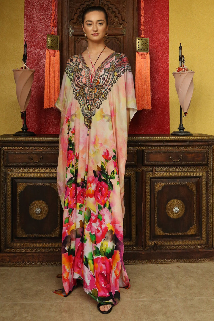 clothes for beach vacation, Shahida Parides, dresses to wear on vacation, designer kaftan,