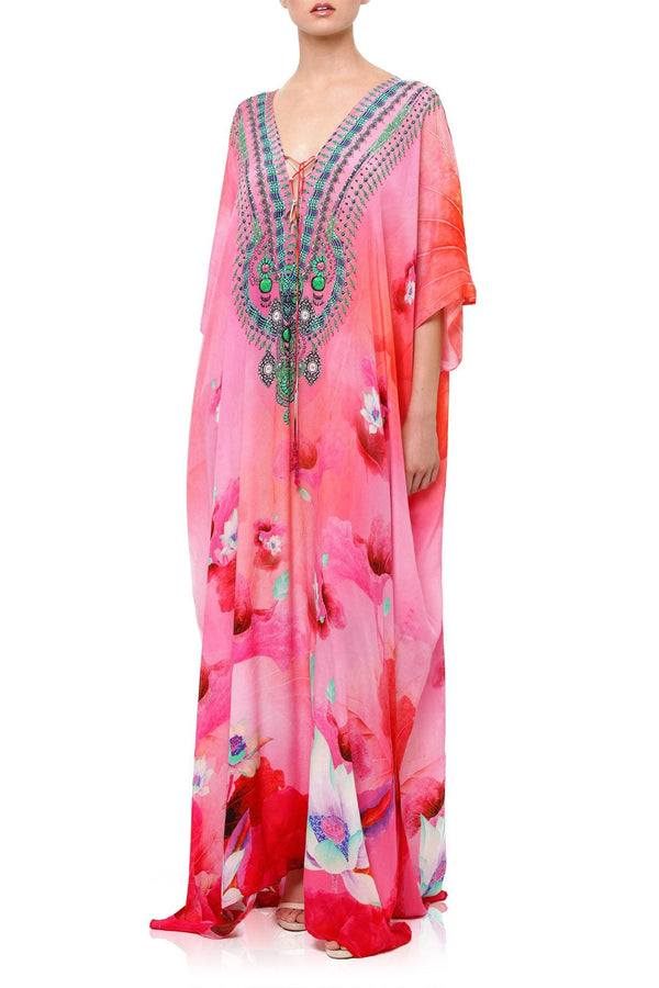 clothes for beach vacation, Shahida Parides, dresses to wear on vacation, designer kaftan,