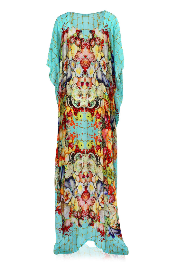 Designer Ladies Kaftan Dresses | Long Sleeve Kaftan | Shahida Parides 3XL (20 US - 22 US) Designer Ladies Kaftan Dresses | Long Sleeve Kaftan | Shahida Parides 3XL (20 US - 22 US)