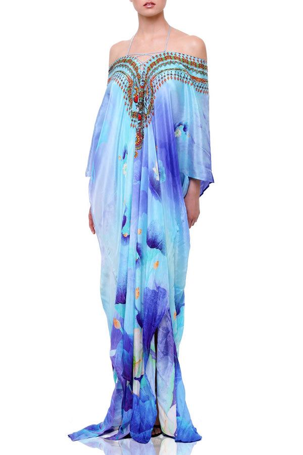 clothes for beach vacation, Shahida Parides, dresses to wear on vacation, designer kaftan,