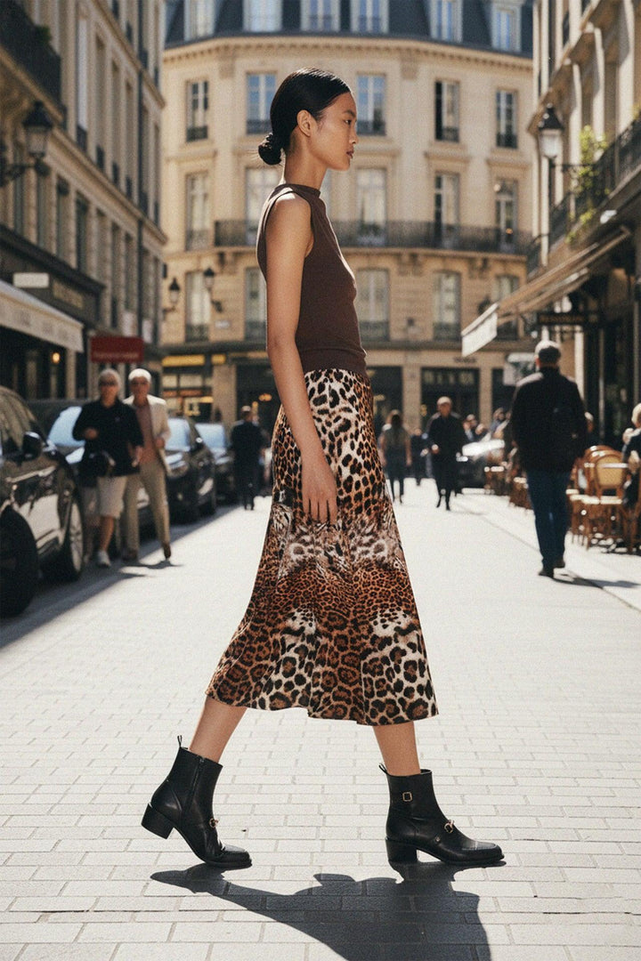 knee length skorts for women, ladies skirts, medium length skirts, Shahida Parides,