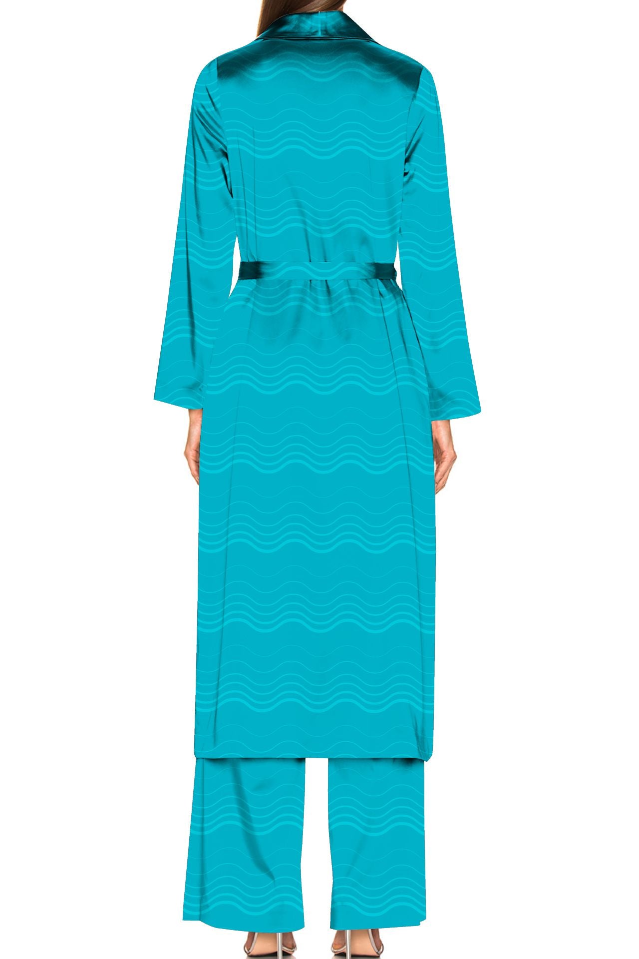 "pajama robe women" "ladies pajamas and robes" "robe set women" "Kyle X Shahida" 