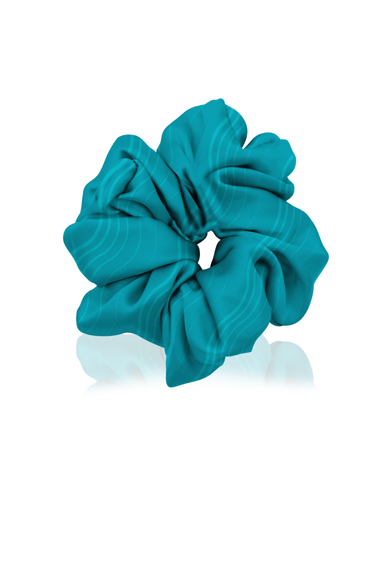 "light blue scrunchies" "Kyle X Shahida" "printed hair scrunchies" "luxury scrunchies" 