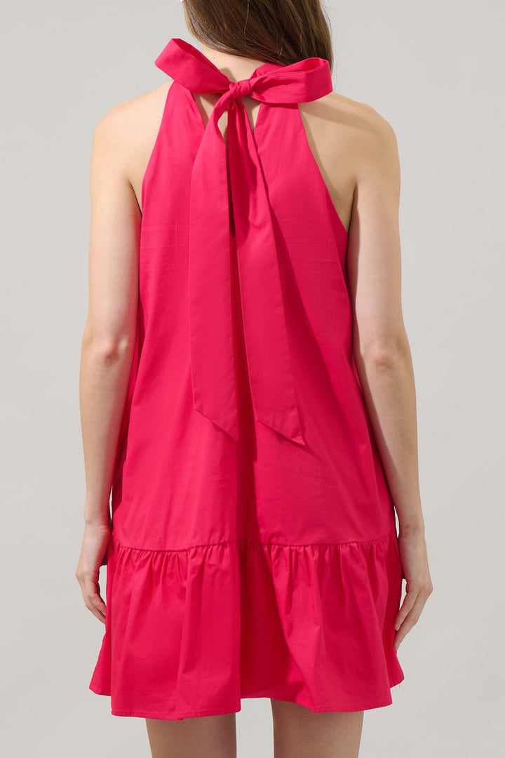 Designer Elegant Short Dress | Halter Neck Dress Mini Designer Elegant Short Dress | Halter Neck Dress Mini