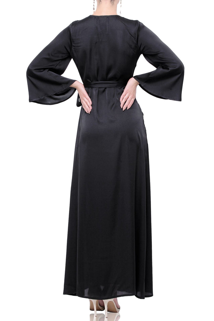 Designer Wrap Dresses For Women | Silk Wrap Dress | Kyle X Shahida Medium Designer Wrap Dresses For Women | Silk Wrap Dress | Kyle X Shahida Medium