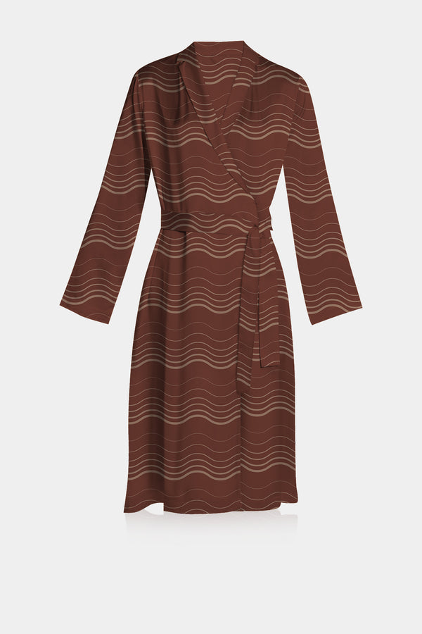 casual wrap dress midi,
printed robes,
robes & kimonos,
Kyle X Shahida,