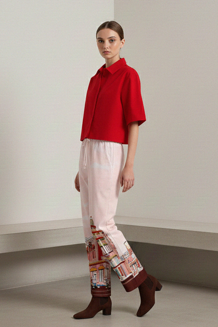 kyle-x-shahida, modern straight leg, chic tailored pants, stylish dress wear, fashion pants women