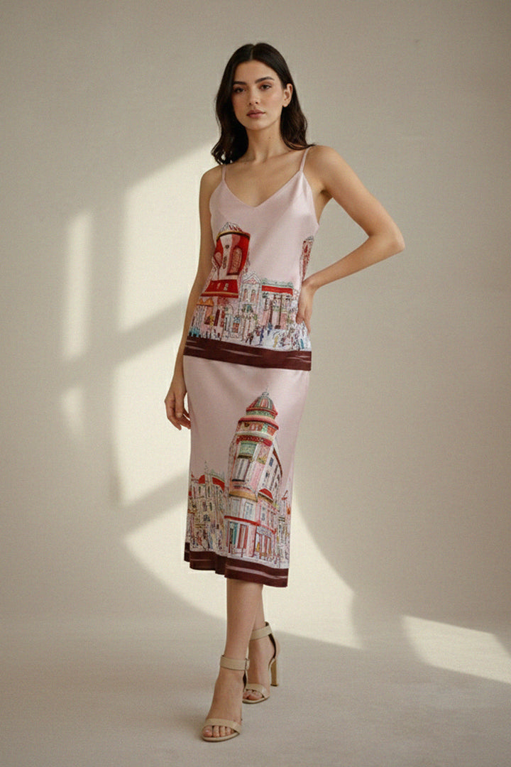 mid-length skirt, midi skirt, kyle-x-shahida, rodeo drive collective, elegant women skirt