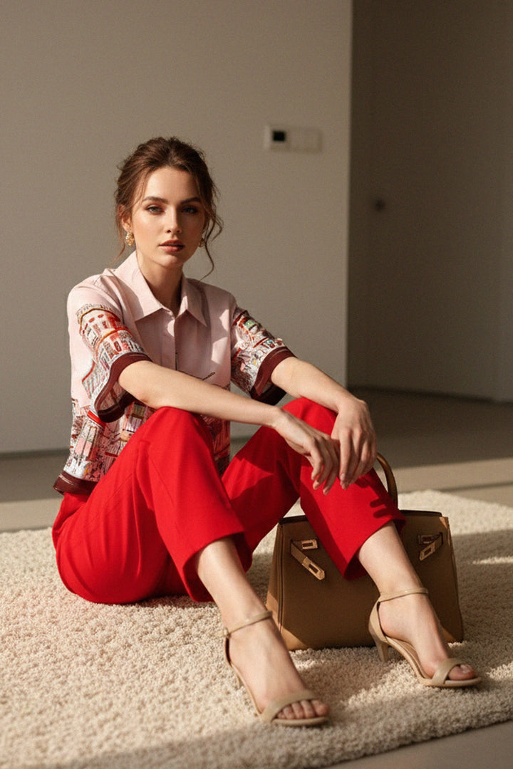 stylish fashion wear, chic party outfit, trendy daily top, premium evening blouse