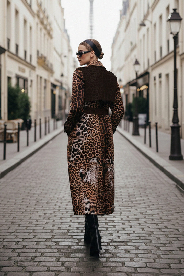 Shahida Parides,
satin coat,
long satin coat,
women’s satin coat,