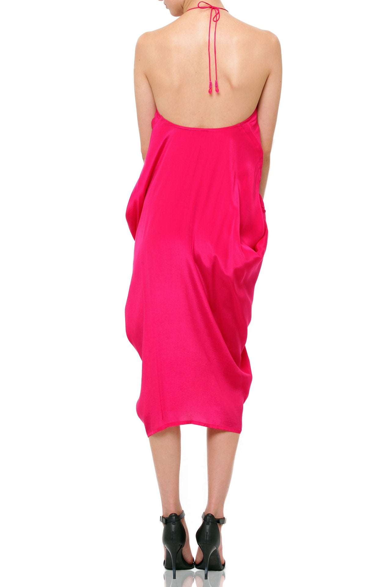 Designer Short Dress Pink Color | Kaftan For Women