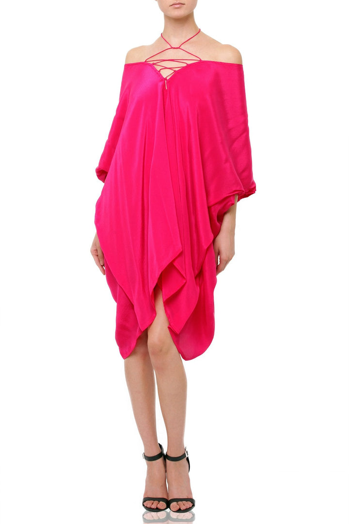 cocktail kaftan dresses One-Shoulder Sequin Cocktail Kaftan Dress Mac Duggal 6204 The Dress Outlet