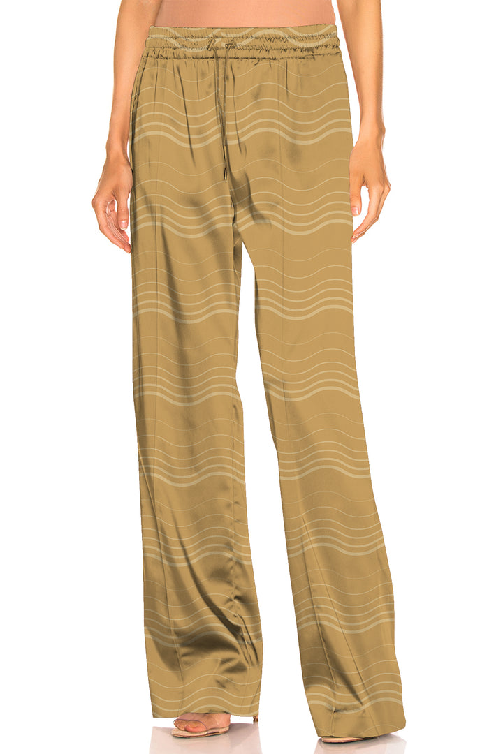 high waisted plazzo pants,
dress womens pants,
brown pyjamas, 
Kyle X Shahida,