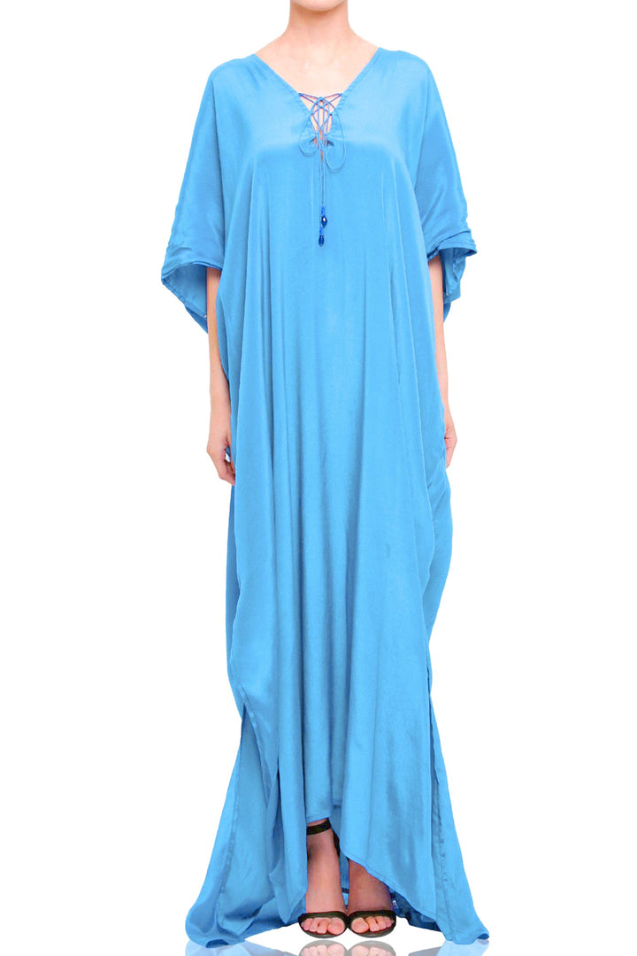 Designer Women Vacation Clothes | Kaftan Dress Women | Shahida Parides One Size (OS) Designer Women Vacation Clothes | Kaftan Dress Women | Shahida Parides One Size (OS)