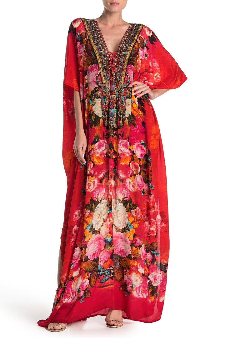 Designer Kaftan Evening Dress | Resort Dresses Women | Shahida Parides XXL (18 US) Designer Kaftan Evening Dress | Resort Dresses Women | Shahida Parides XXL (18 US)