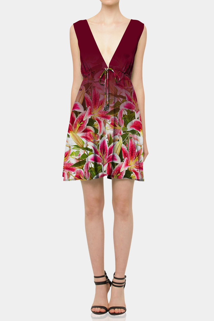 short sleeveless party dress,
sexy dress, Shahida Parides,
open back dress,