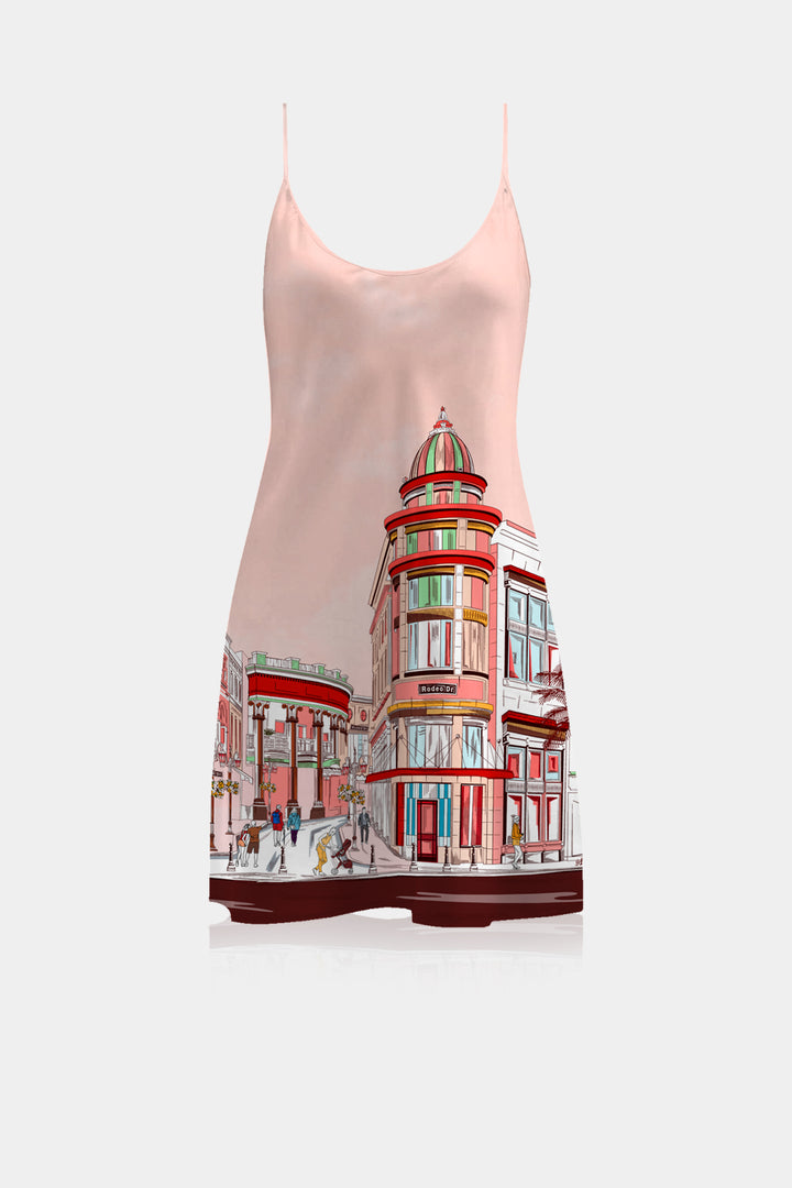 Designer Red Slip Dress | Silk Cami Dress Short Designer Red Slip Dress | Silk Cami Dress Short