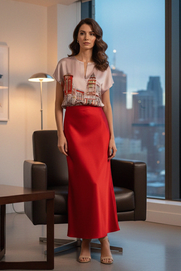 elegant women wear, premium fashion, designer blouse, chic silk top, soft fabric blouse, statement blouse, shahida-kyle-richards